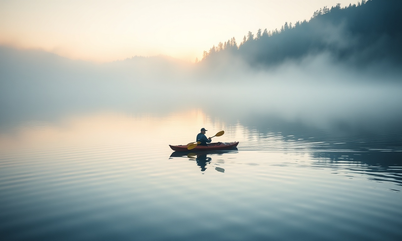 Fishing Boats and Kayaks